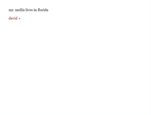 Tablet Screenshot of mellis.org